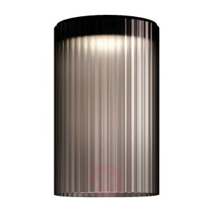 Kundalini Giass - lampa sufitowa LED Ø30 cm, szara