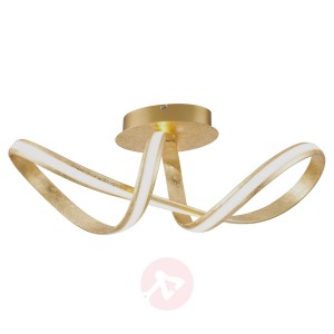 Lampa sufitowa LED Melinda, 30W, ściemniana, złota