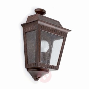 Rustykalna zewnętrzna lampa ścienna Argot