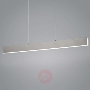 Helestra Nex lampa wisząca LED nikiel matowy