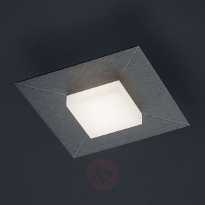 BANKAMP Diamond lampa sufitowa 17x17cm, antracyt