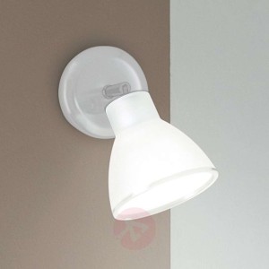 Obrotowa i odchylana lampa ścienna CAMPANA