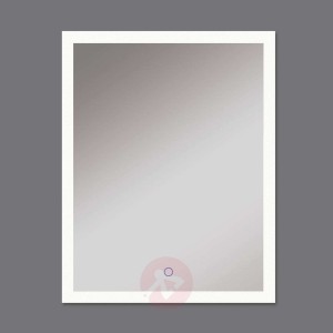 Lustro ścienne LED Amanzi, 65x75 cm, 4 000 K