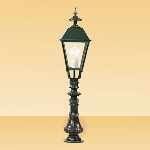 Leipzig - lampa na cokół w kolorze zielonym