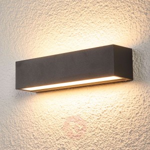 Podłużna lampa ścienna zewnętrzna LED Tilde, IP65