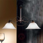 Dwupunktowa lampa wisząca JONTE