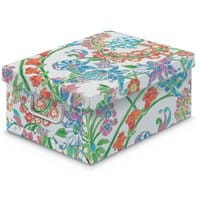 Pudełko do przechowywania z pokrywką Floral Vintage S