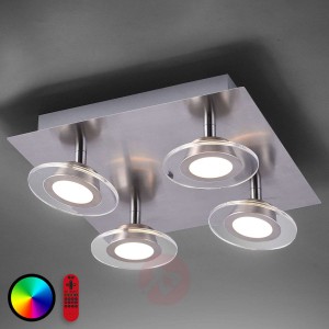 Lampa sufitowa LED Lola-Mike, 4-punktowa