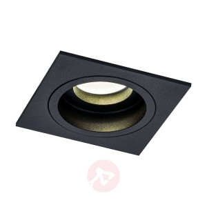 Oprawa wpuszczana Akron regulowana, kątowa, czarna