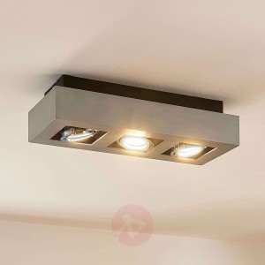 3-punktowa lampa sufitowa LED VINCE