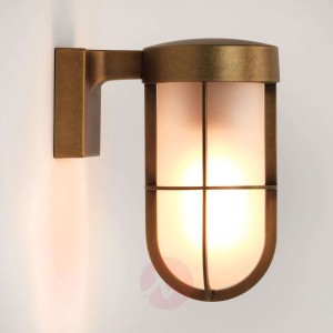 Astro Cabin Wall lampa ścienna, mosiądz frosted