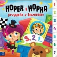 Hopek i Hopka przygoda z liczeniem. Interaktywna książeczka dla dzieci