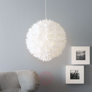 Orzeźwiająca lampa wisząca Flower, biała