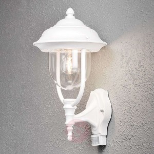 Zewnętrzna lampa ścienna PARMA z czujnikiem ruchu