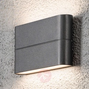 Kinkiet zewnętrzny LED Chieri 17 cm antracyt