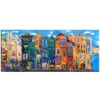 Obraz Colourful Houses 60x140 cm