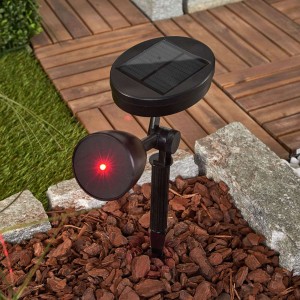 Efektowna i dekoracyjna lampa solarna LED Kari