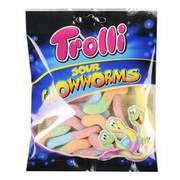 Trolli - Sour Glowworms żelki dżownice kwaśne