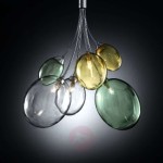 Imponująca lampa wisząca Bolla, 4-punktowa