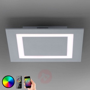 Lampa sufitowa LED Q-Miran, ZigBee – 30 x 30 cm