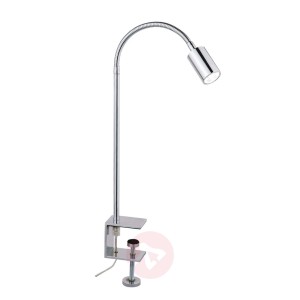 Lampa zaciskowa LED Karen z włącznikiem