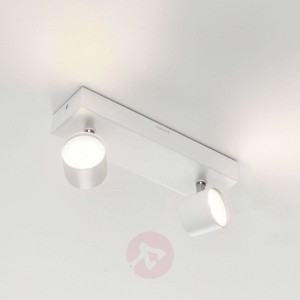 Star – 2-pkt. reflektor LED, warmglow, biały