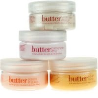 Cuccio Hydrating Butter Blend (4x42g) Papaya & Guava + Milk & Honey + Vanilla & Sugar + Pomegranate & Fig