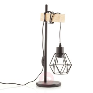 Lampa stołowa Townshend 5 z klatkowym kloszem