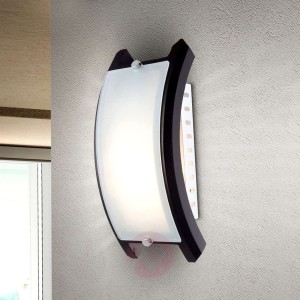 Lampa ścienna ADMIRAL z oprawą E14 czarna