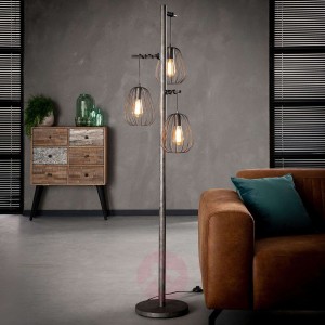 Lampa podłogowa Kooitje, 3-punktowa