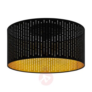 Lampa sufitowa Varillas w kolorze czarnym/złotym