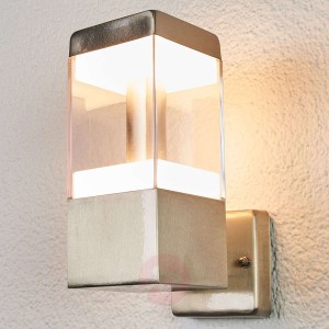 Lampa zewnętrzna Baily, stal szlachetna, LED