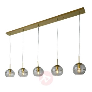 Villeroy & Boch Tokio lampa wisząca, złota 5-pkt.