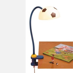 Funkcjonalna lampa z zaciskiem Piłka nożna