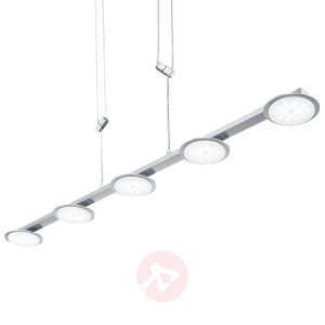 B-Leuchten Spring lampa wisząca LED, regulowana