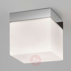 Sabina Square, lampa sufitowa IP44 w formie kostki