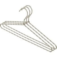 Zestaw 3 wieszaków Cord Beige