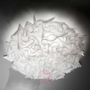 Dekoracyjna lampa sufitowa VELI, 78 cm, opalowa