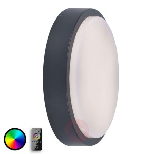 Q-Lenny lampa sufitowa LED, pilot, ZigBee