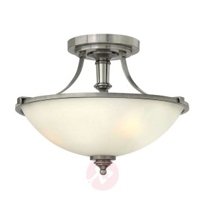 Lampa sufitowa TRUMAN nikiel styl antyczny