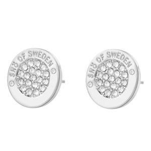 Snö Of Sweden Luna Earring Silver / Clear