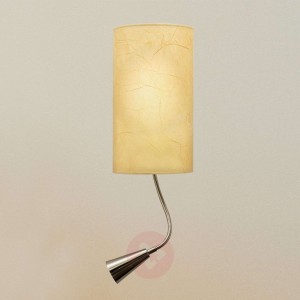 Lampa ścienna Melia z wbud. lampką LED do czytania