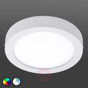 Lampa sufitowa LED Fueva Connect, 30 cm, biała