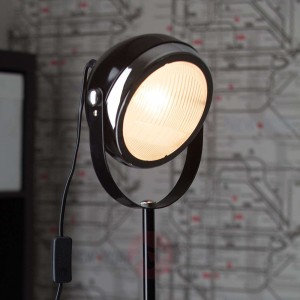 Lampa stojąca spot RIDER czarna