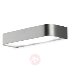 Łazienkowa lampa ścienna Arcos z LED, 30 cm nikiel