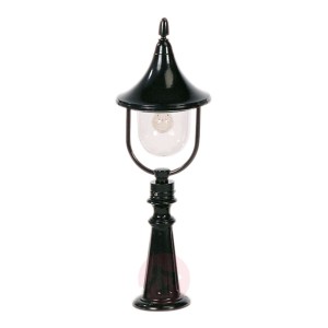 Stylowy słupek oświetleniowy Parma 77 cm, czarny