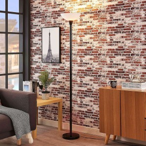 Lampa oświetlająca sufit Ignacia rdzawy brąz
