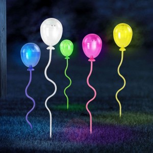 Solarna lampa z grotem ziemnym LED 33909-5, Balony