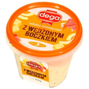Dega - Sałatka ziemniaczana z wędzonym boczkiem