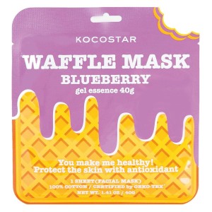 Kocostar Waffle Mask Blueberry (40 g)